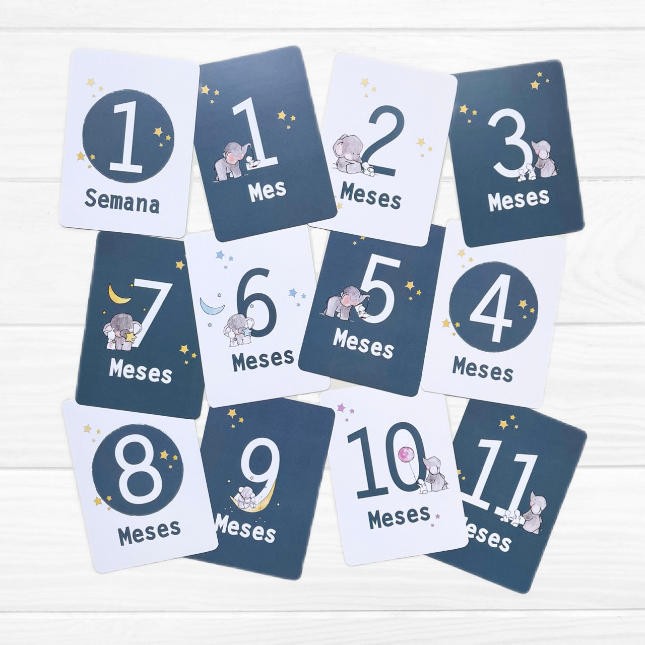 Tarjetas de hitos