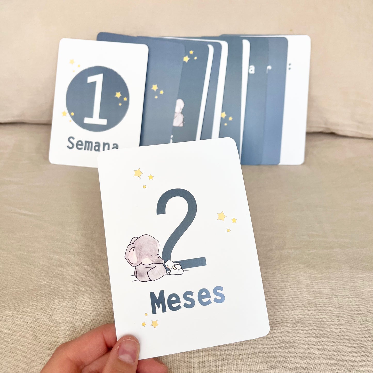 Tarjetas de hitos