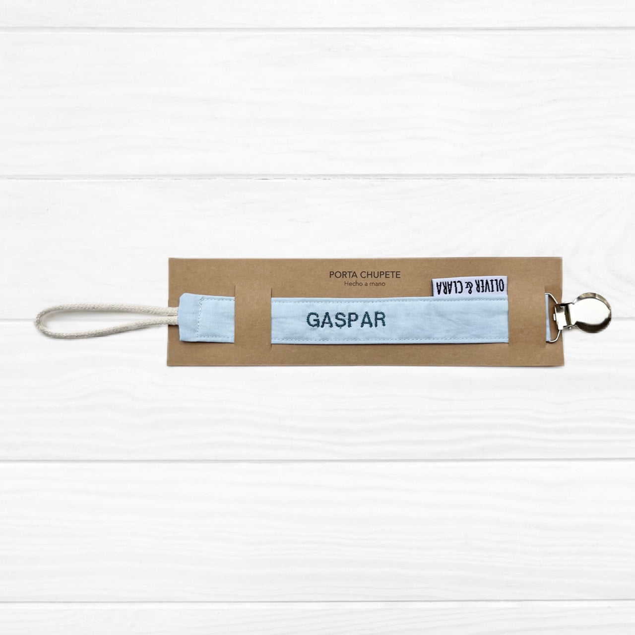 Portachupete Gaspar personalizado
