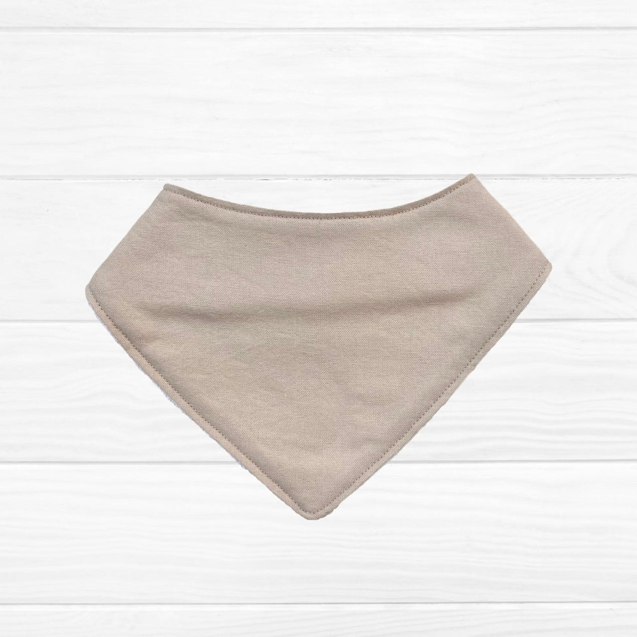Babero bandana lino beige