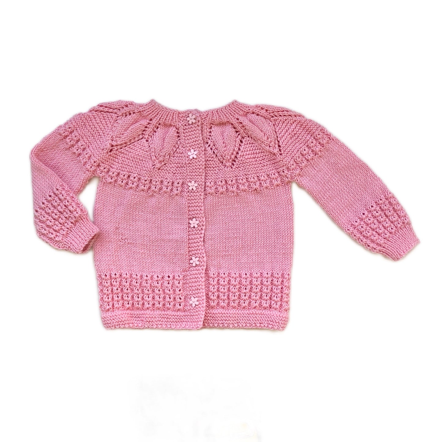 Chaleco 2 años rosado