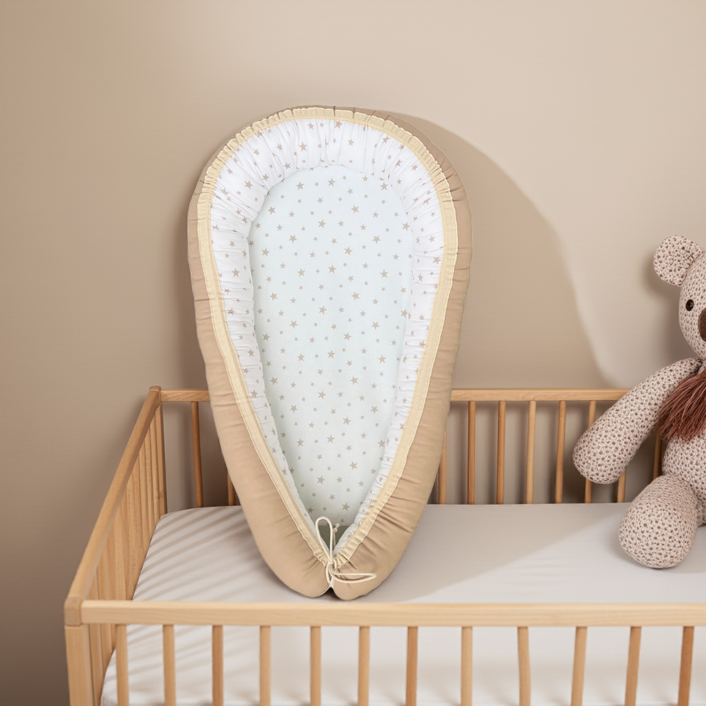 Nido colecho estrellas beige