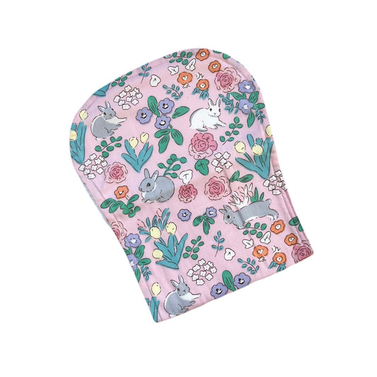 Baby burp Conejo floral