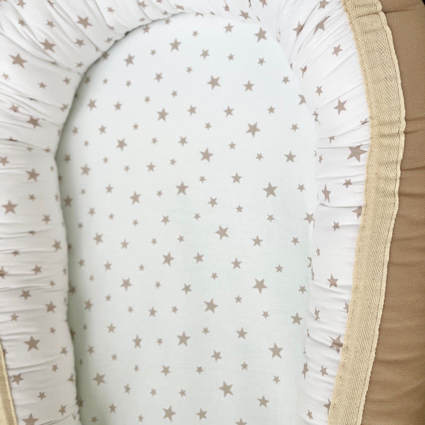 Nido colecho estrellas beige