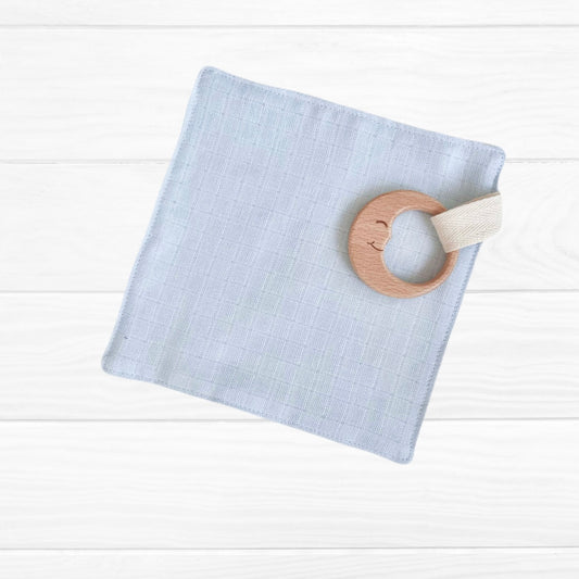 Mini tuto apego con argolla celeste