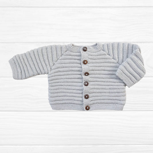 Chaleco 6 meses gris