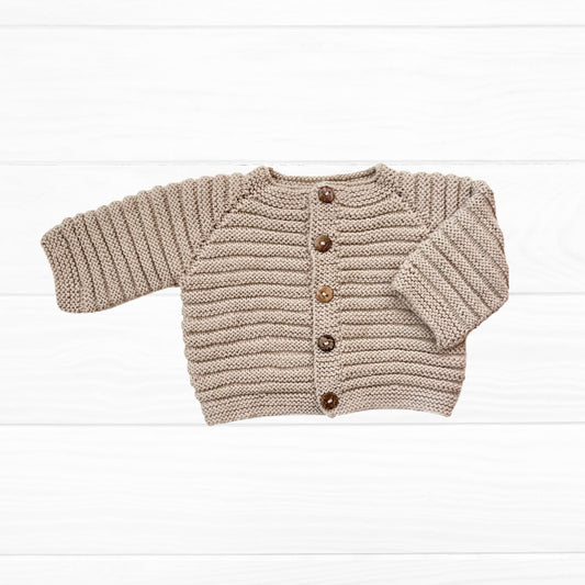 Chaleco 3 meses beige