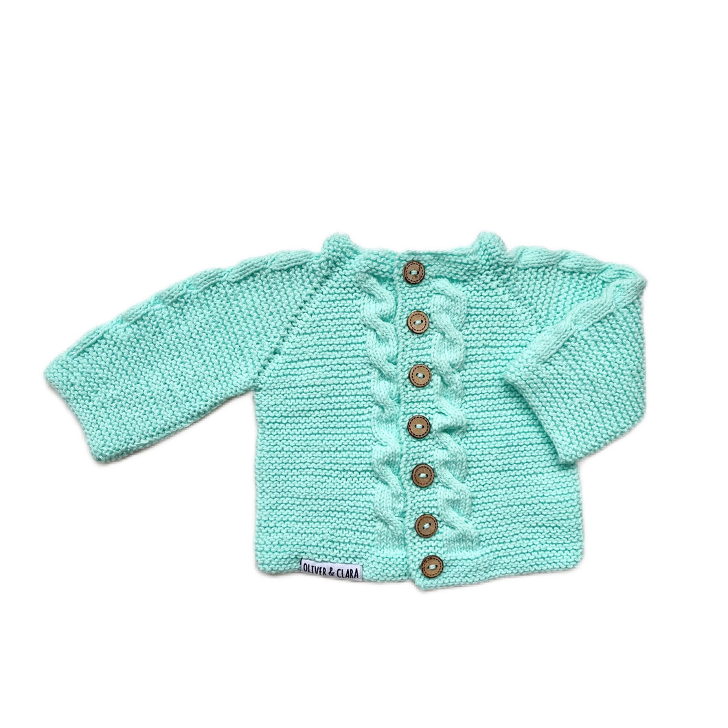 Chaleco 3 meses menta