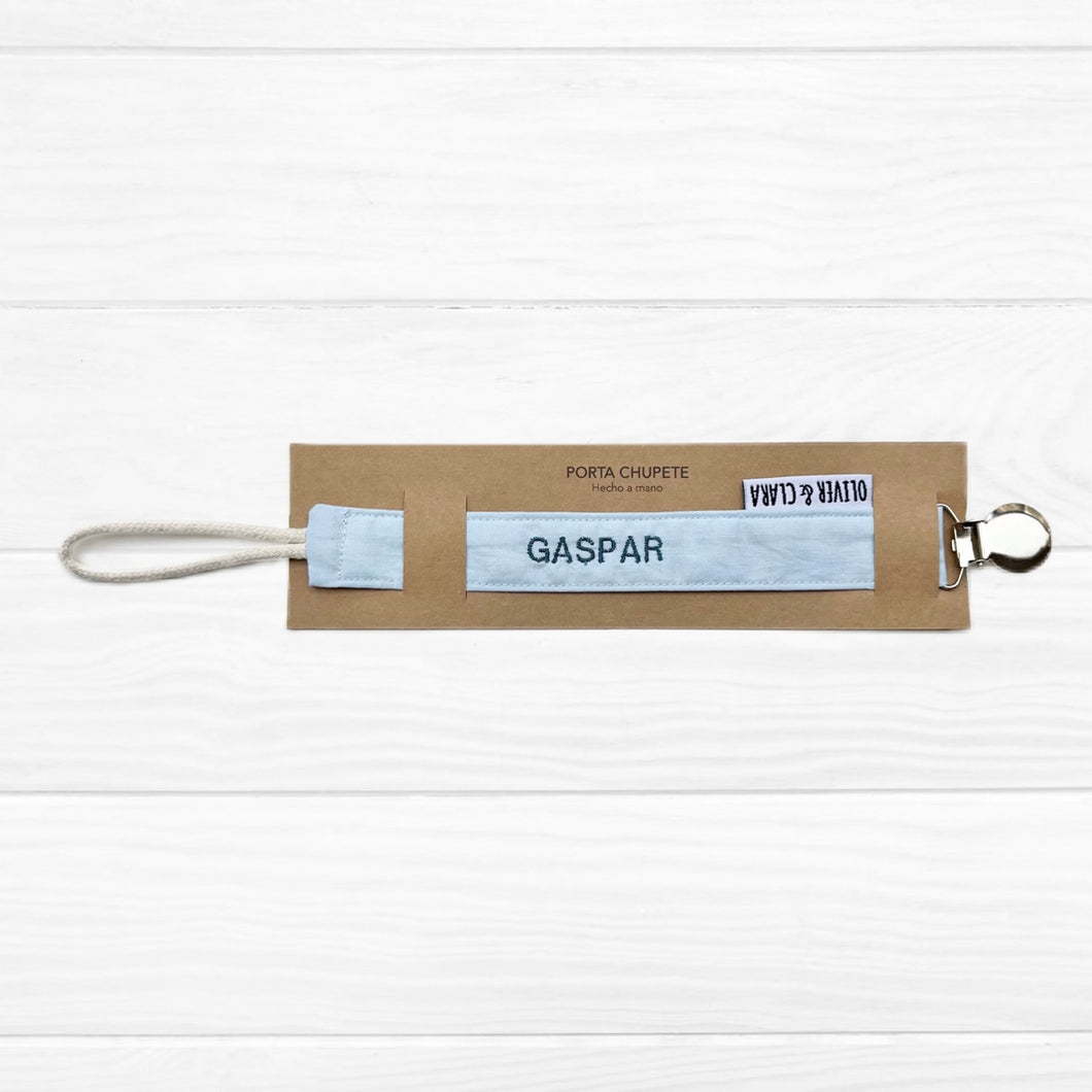 Portachupete Gaspar personalizado