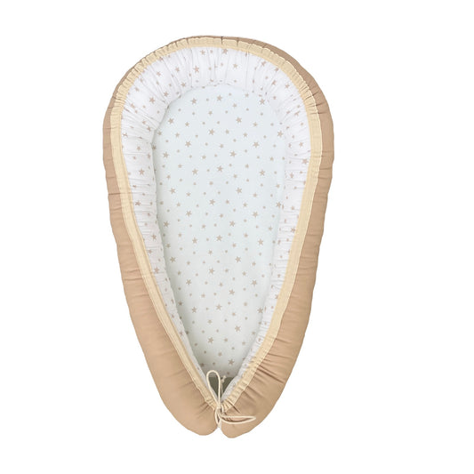 Nido colecho estrellas beige
