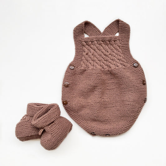 Ranita 6 meses + zapatitos café