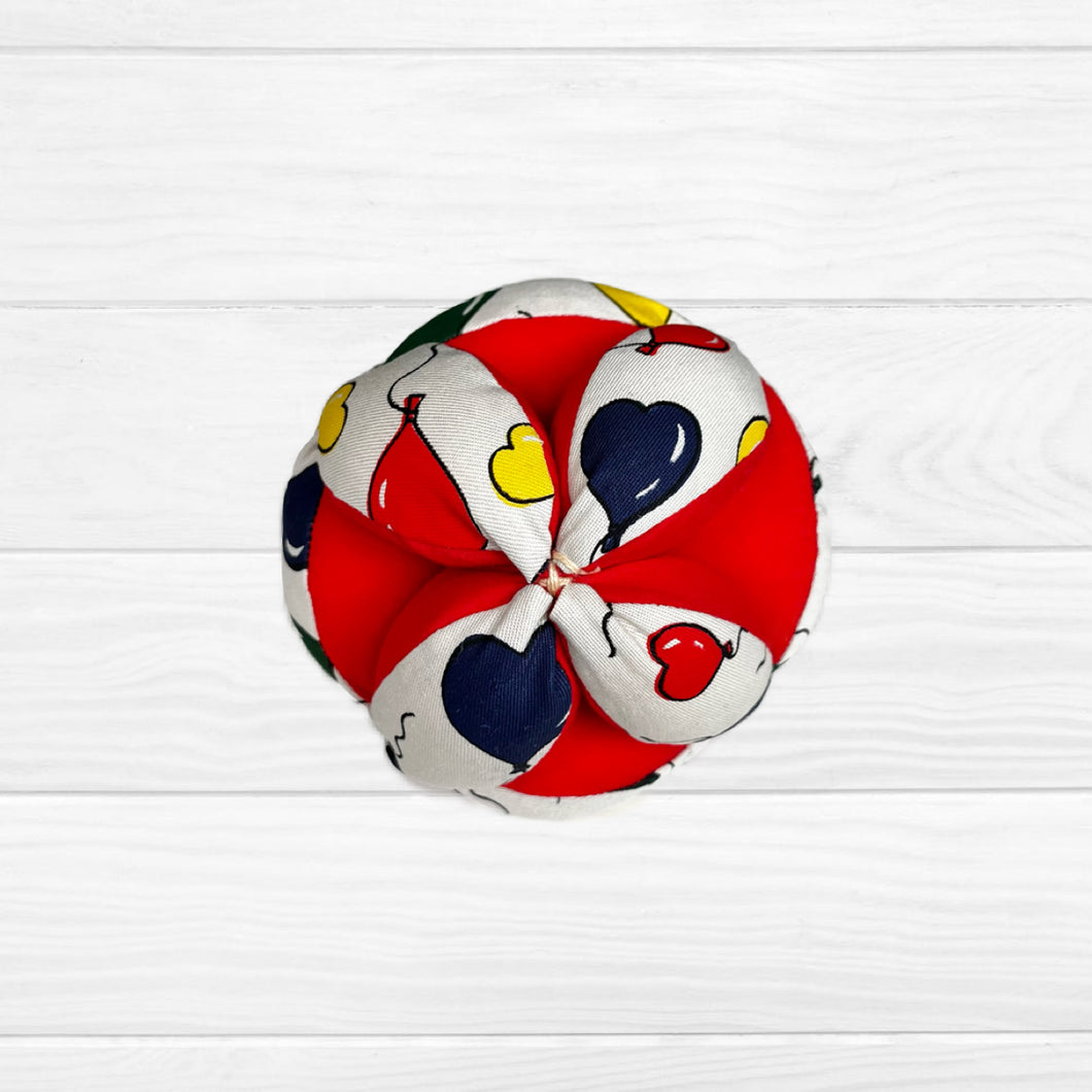 Pelota montessori globos/ rojo