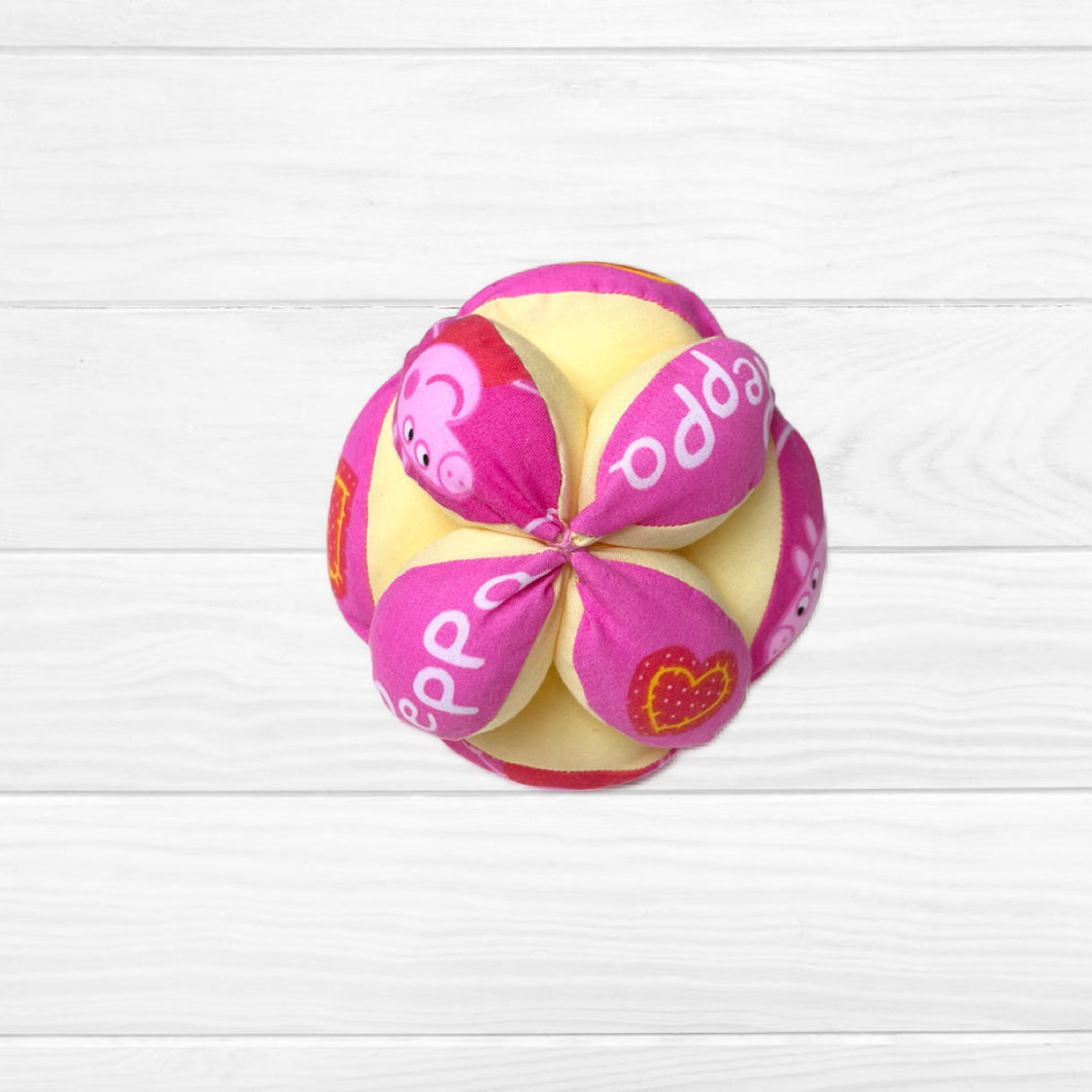 Pelota montessori peppa/ amarillo