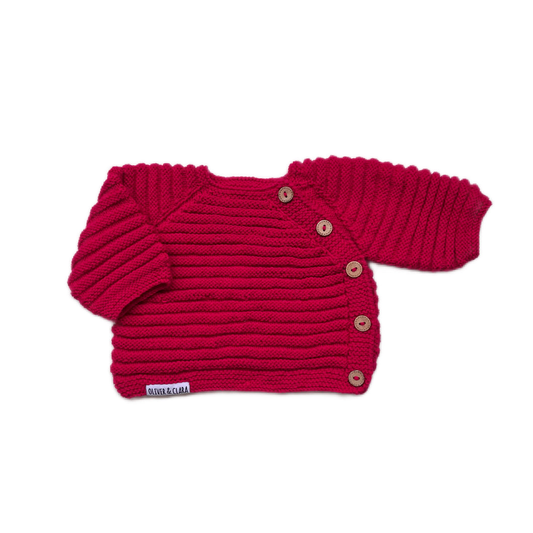Chaleco 3 meses rojo italiano