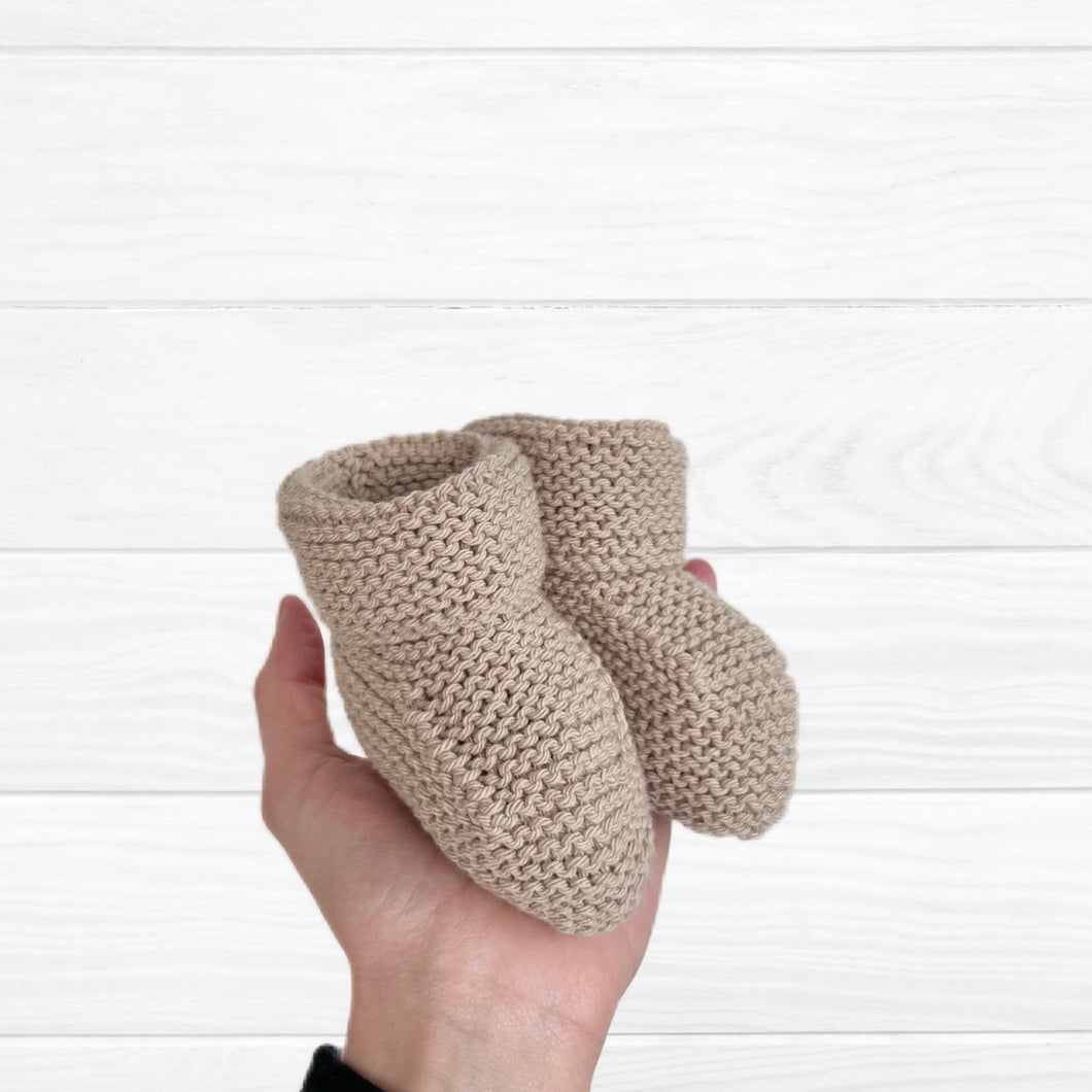 Escarpines beige desde 6 meses