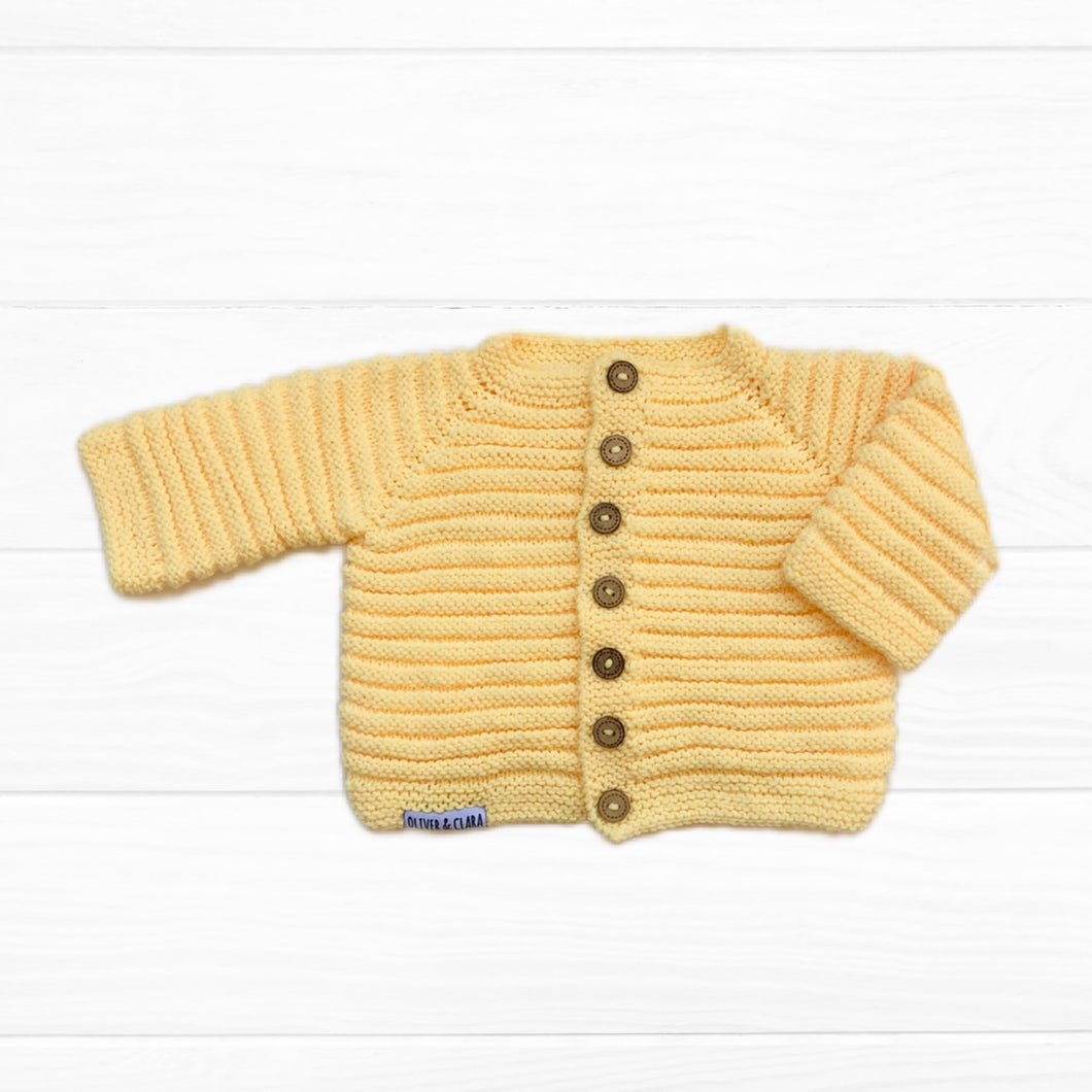 Chaleco 6 meses amarillo