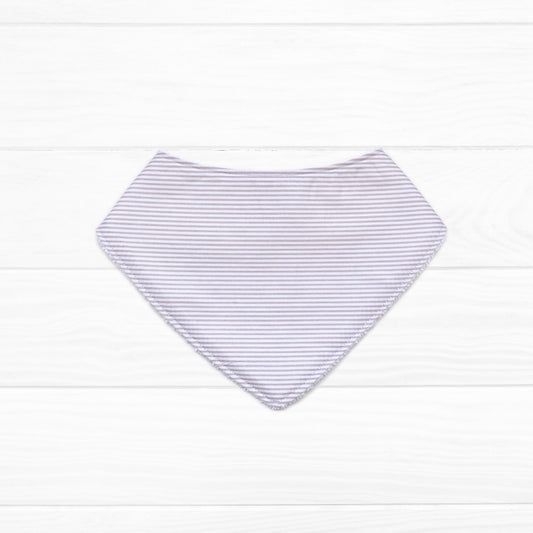 Babero bandana Listado beige