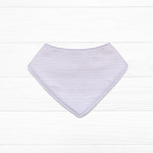 Cargar imagen en el visor de la galería, Babero bandana Listado beige

