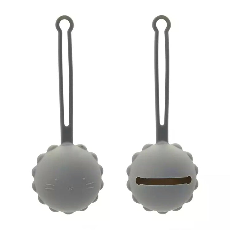 Contenedor portátil para chupete • Gris