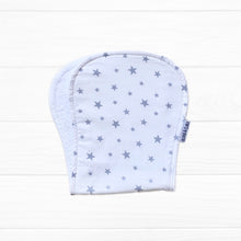 Cargar imagen en el visor de la galería, Baby burp estrellas gris
