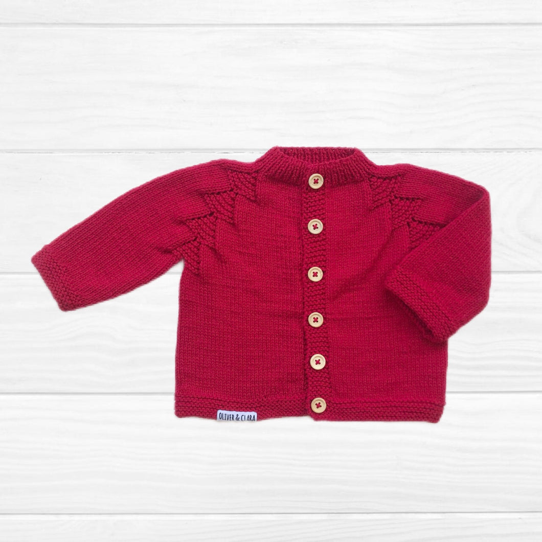 Chaleco 6 meses Rojo