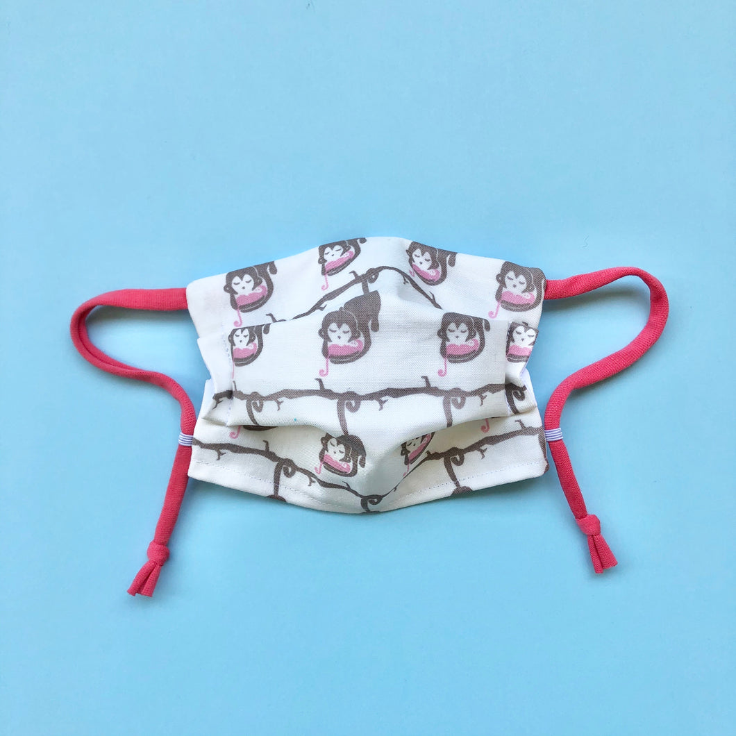Mascarilla monitos 3 a 9 años