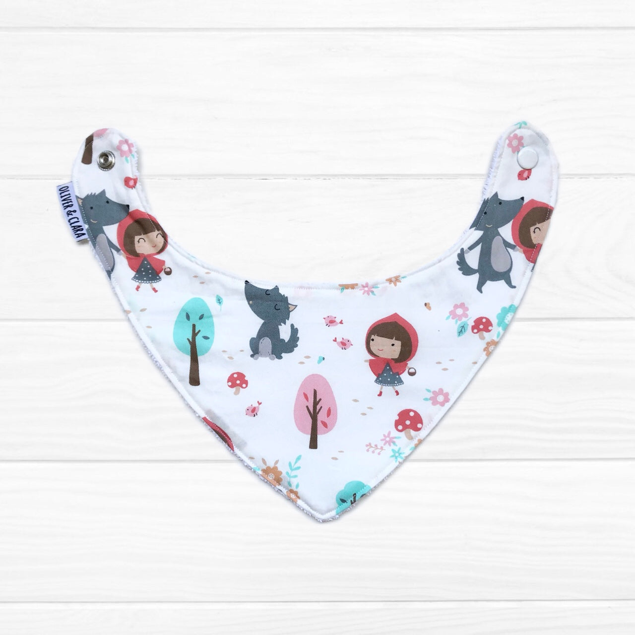 Babero bandana Caperucita roja
